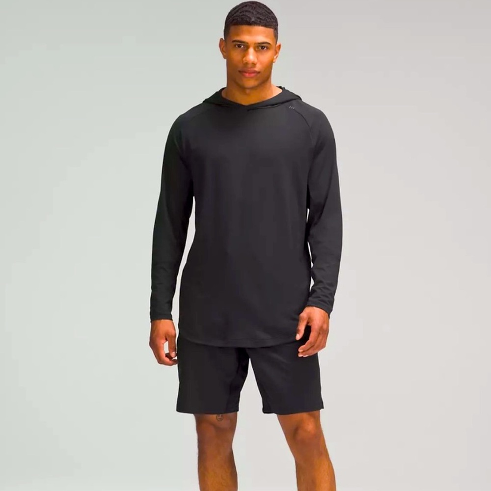 NWT PUMA Athletic Fleece Shorts Black Asphalt Size L